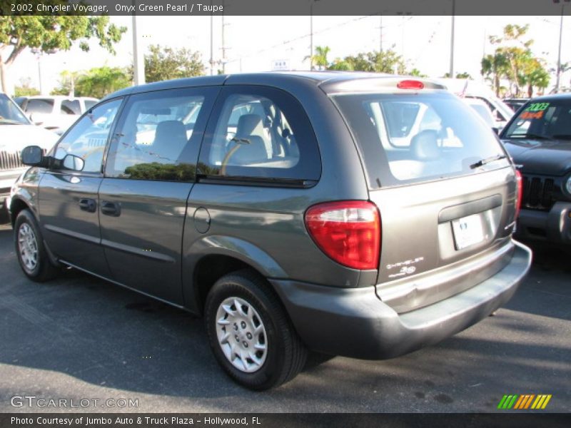  2002 Voyager  Onyx Green Pearl
