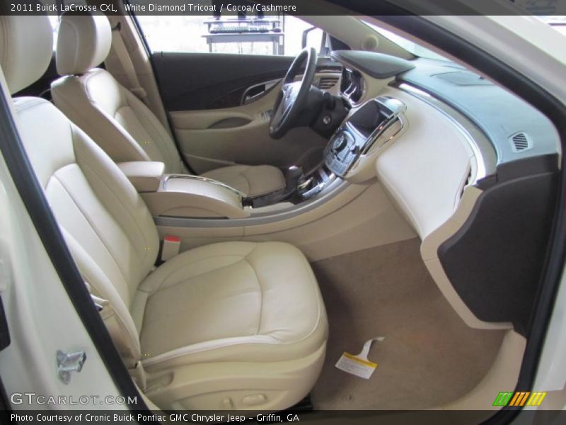 White Diamond Tricoat / Cocoa/Cashmere 2011 Buick LaCrosse CXL