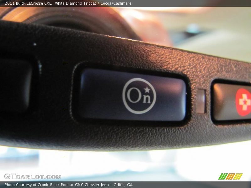 White Diamond Tricoat / Cocoa/Cashmere 2011 Buick LaCrosse CXL