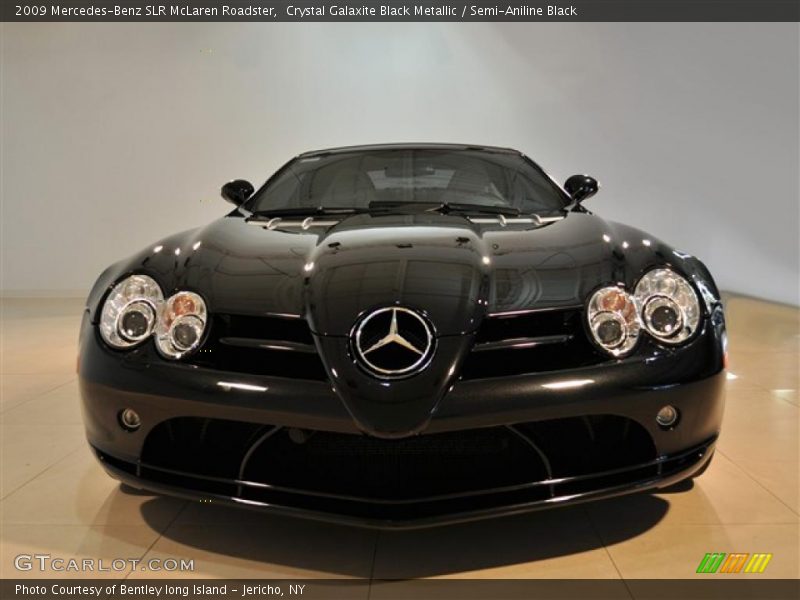 Crystal Galaxite Black Metallic / Semi-Aniline Black 2009 Mercedes-Benz SLR McLaren Roadster