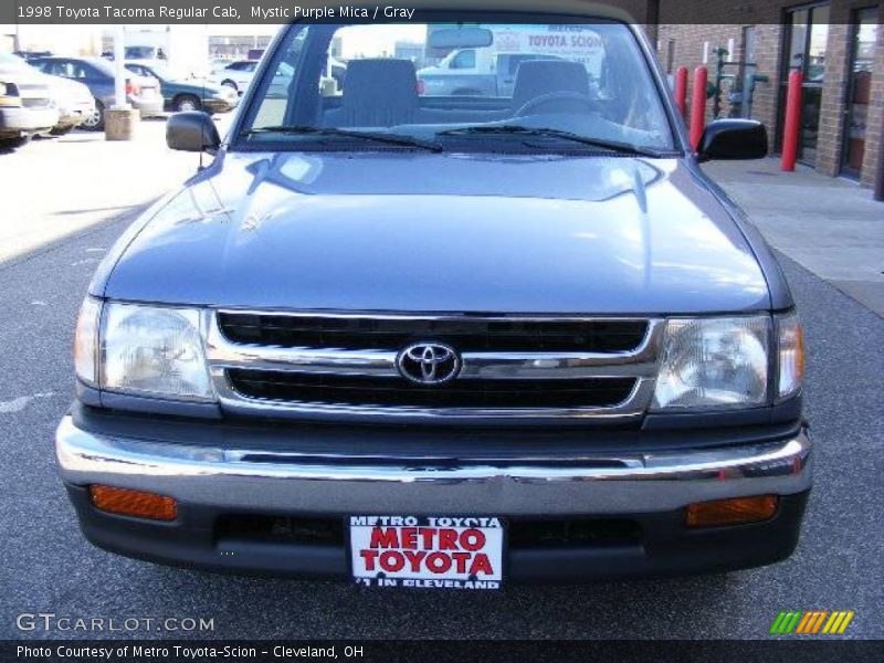 Mystic Purple Mica / Gray 1998 Toyota Tacoma Regular Cab