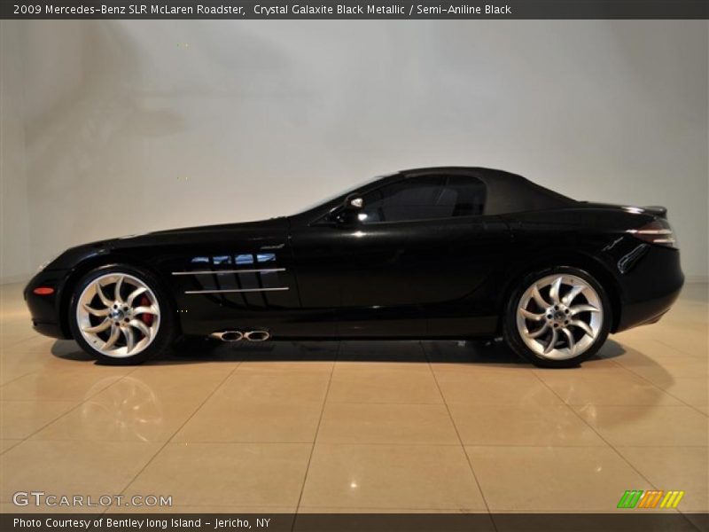  2009 SLR McLaren Roadster Crystal Galaxite Black Metallic