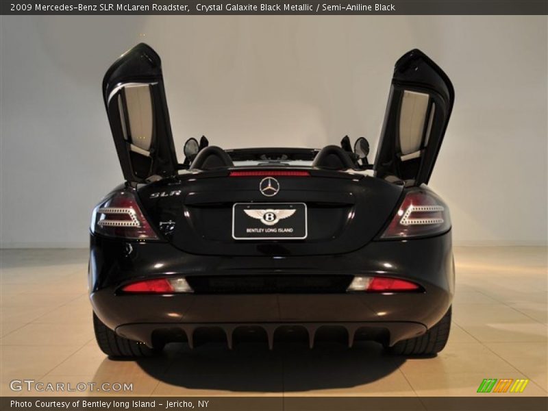 Crystal Galaxite Black Metallic / Semi-Aniline Black 2009 Mercedes-Benz SLR McLaren Roadster