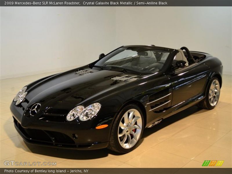  2009 SLR McLaren Roadster Crystal Galaxite Black Metallic