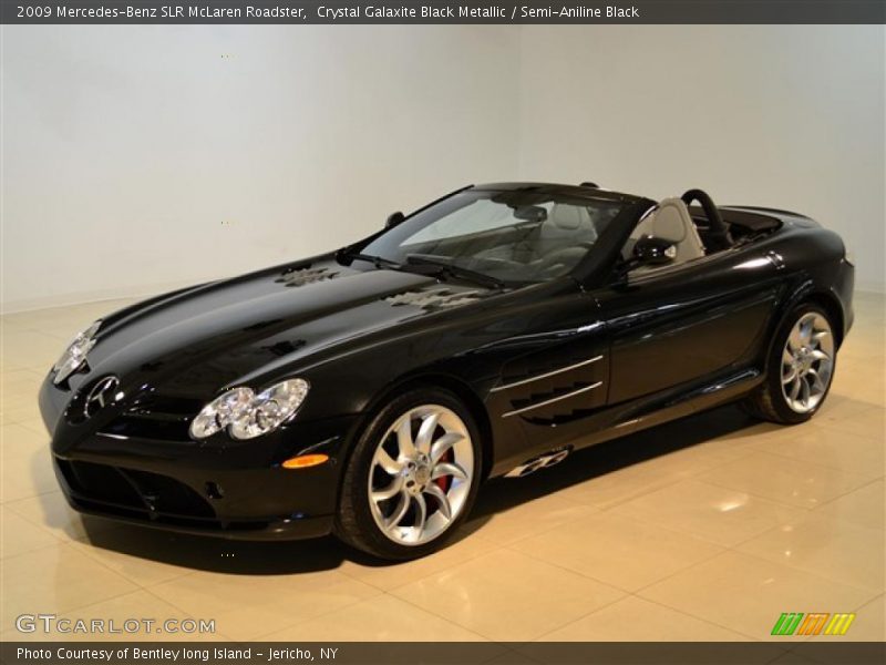 Front 3/4 View of 2009 SLR McLaren Roadster