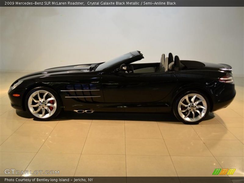 Crystal Galaxite Black Metallic / Semi-Aniline Black 2009 Mercedes-Benz SLR McLaren Roadster