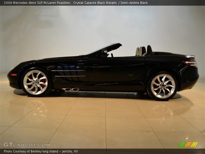 Crystal Galaxite Black Metallic / Semi-Aniline Black 2009 Mercedes-Benz SLR McLaren Roadster