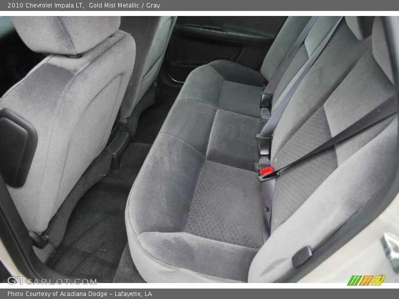 Gold Mist Metallic / Gray 2010 Chevrolet Impala LT