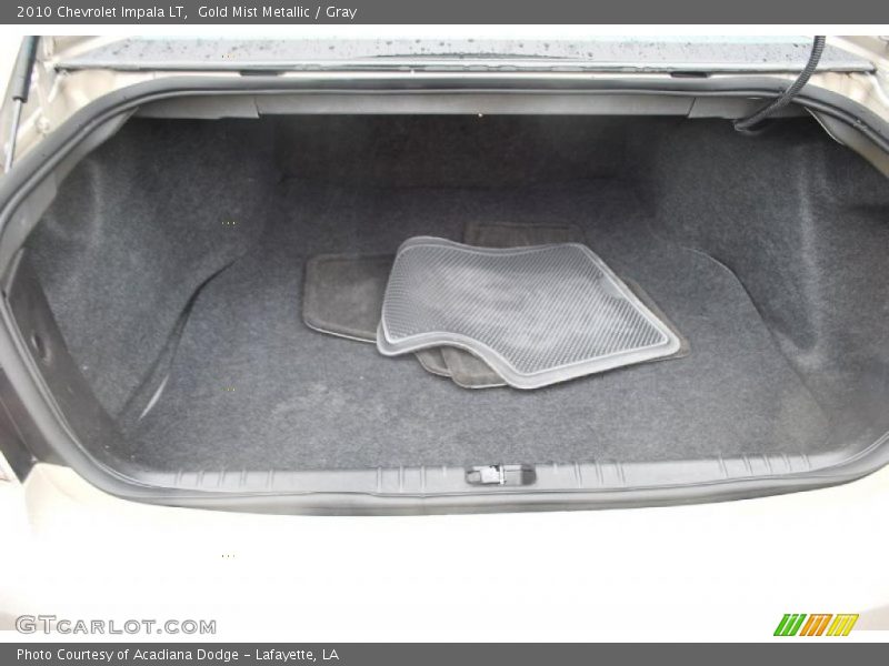 Gold Mist Metallic / Gray 2010 Chevrolet Impala LT