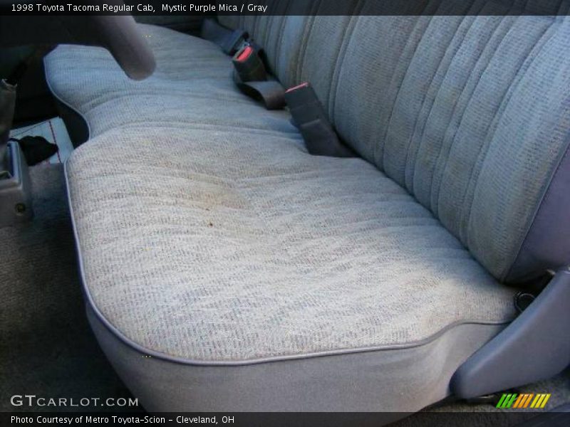 Mystic Purple Mica / Gray 1998 Toyota Tacoma Regular Cab