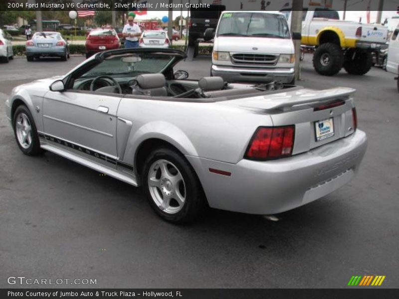 Silver Metallic / Medium Graphite 2004 Ford Mustang V6 Convertible