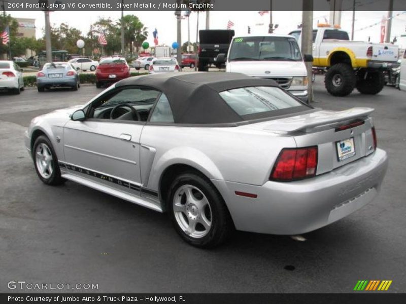 Silver Metallic / Medium Graphite 2004 Ford Mustang V6 Convertible