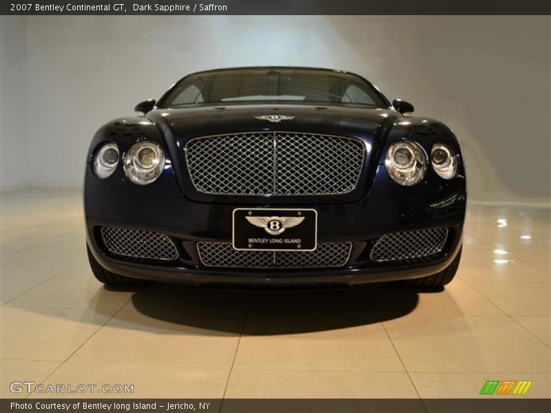 Dark Sapphire / Saffron 2007 Bentley Continental GT