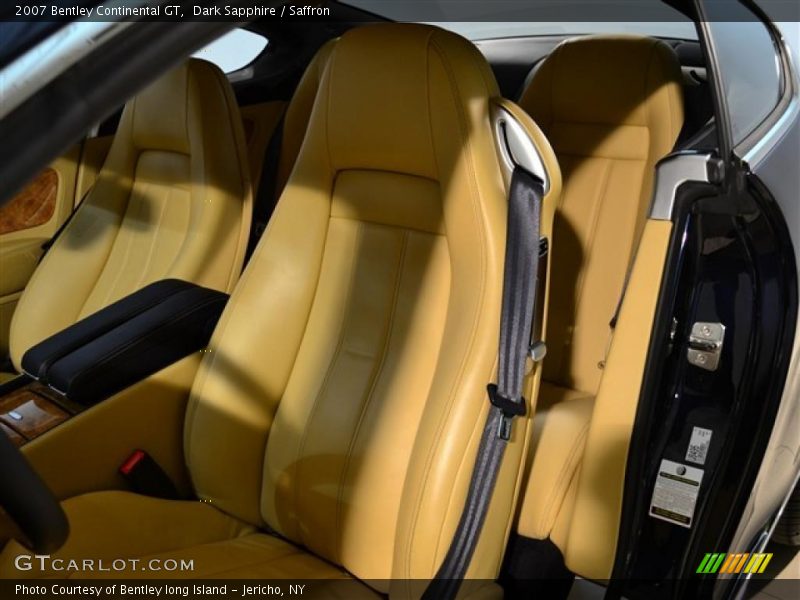  2007 Continental GT  Saffron Interior