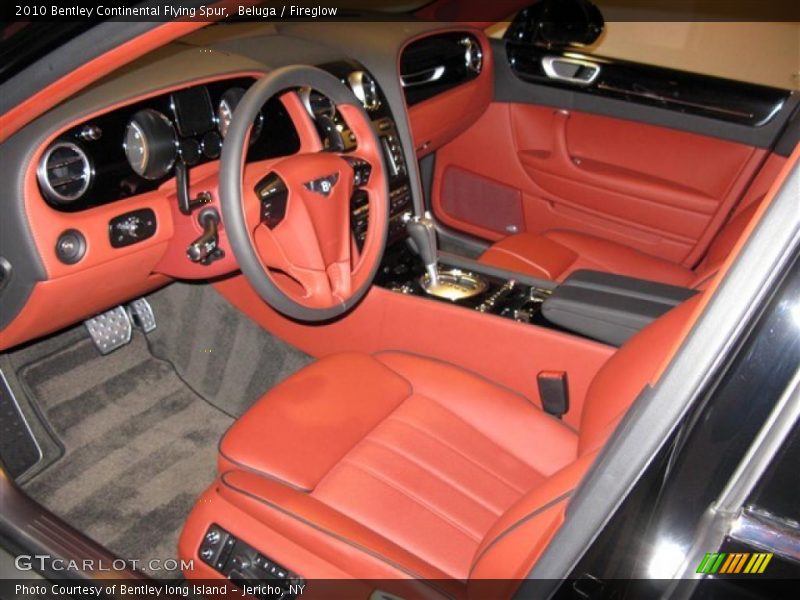 Fireglow Interior - 2010 Continental Flying Spur  