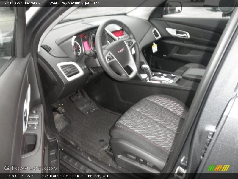 Cyber Gray Metallic / Jet Black 2011 GMC Terrain SLE