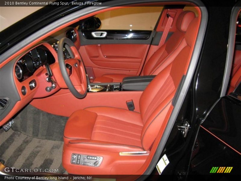  2010 Continental Flying Spur  Fireglow Interior