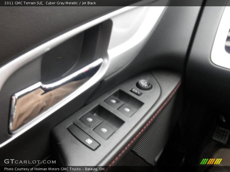 Cyber Gray Metallic / Jet Black 2011 GMC Terrain SLE