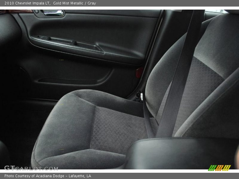 Gold Mist Metallic / Gray 2010 Chevrolet Impala LT