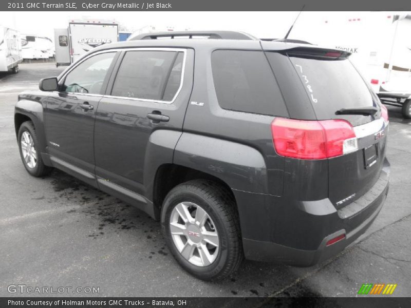 Cyber Gray Metallic / Jet Black 2011 GMC Terrain SLE