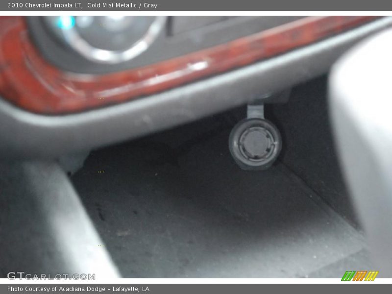 Gold Mist Metallic / Gray 2010 Chevrolet Impala LT