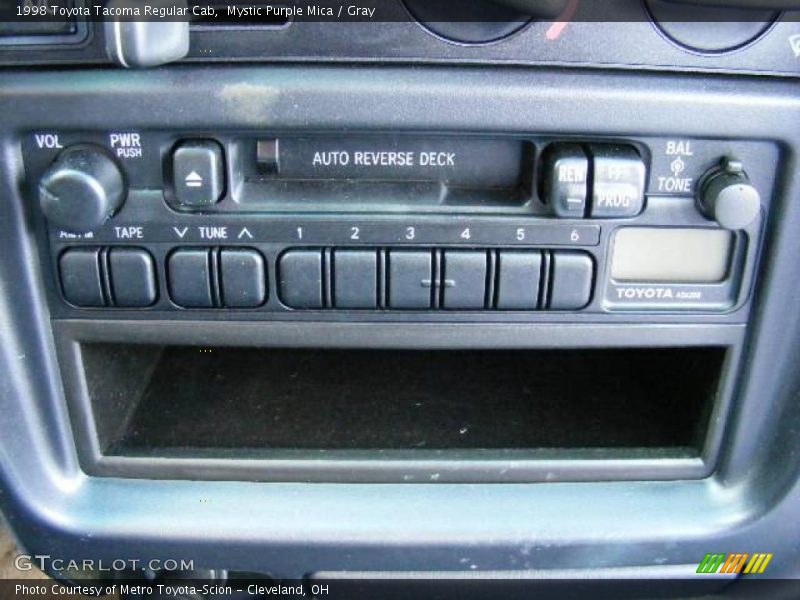 Mystic Purple Mica / Gray 1998 Toyota Tacoma Regular Cab
