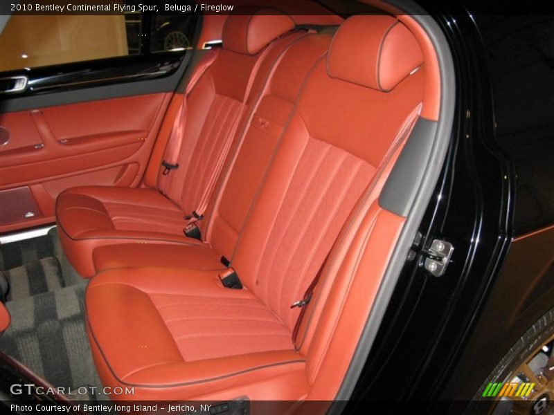  2010 Continental Flying Spur  Fireglow Interior