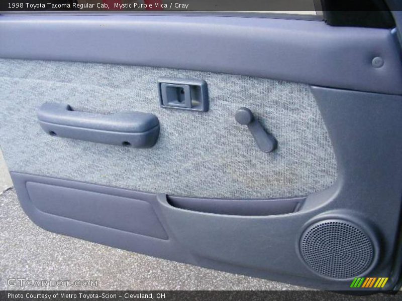 Mystic Purple Mica / Gray 1998 Toyota Tacoma Regular Cab