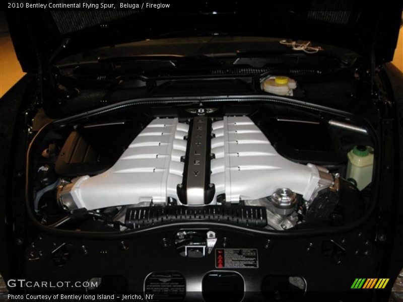  2010 Continental Flying Spur  Engine - 6.0 Liter Twin-Turbocharged DOHC 48-Valve VVT W12