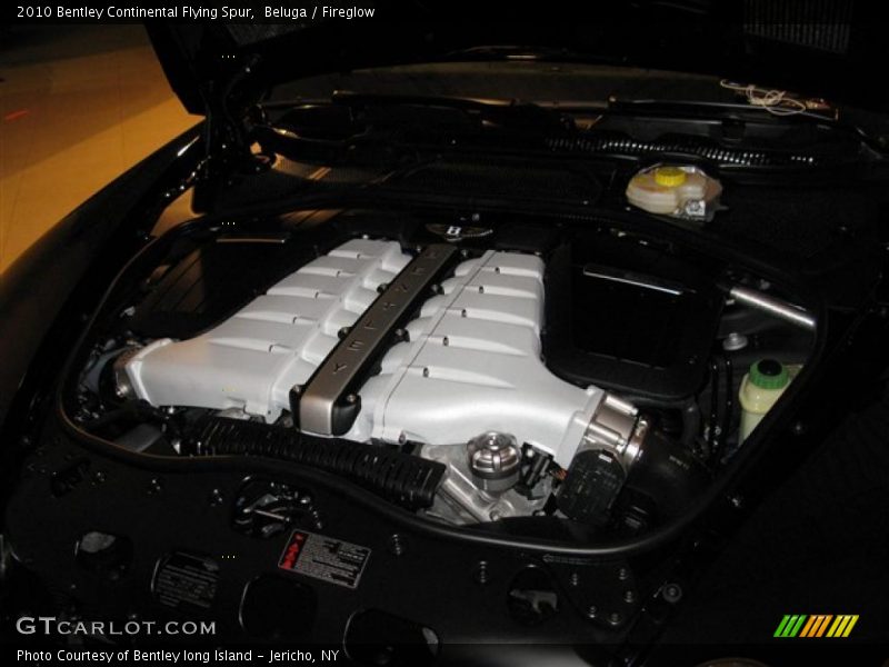  2010 Continental Flying Spur  Engine - 6.0 Liter Twin-Turbocharged DOHC 48-Valve VVT W12