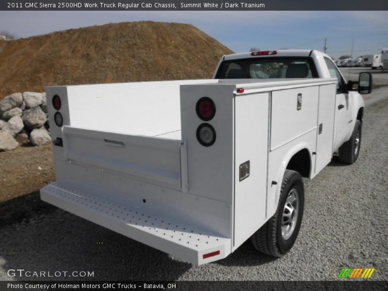  2011 Sierra 2500HD Work Truck Regular Cab Chassis Summit White