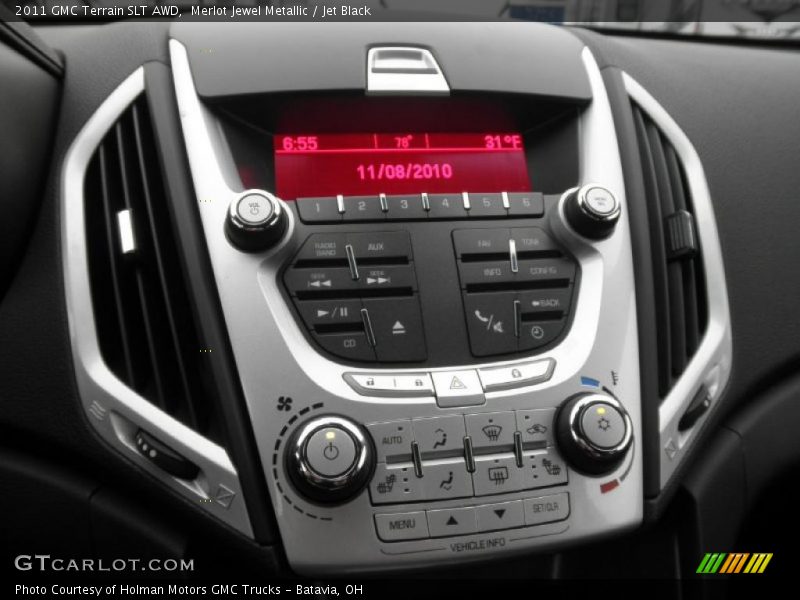 Controls of 2011 Terrain SLT AWD
