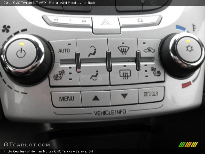 Controls of 2011 Terrain SLT AWD