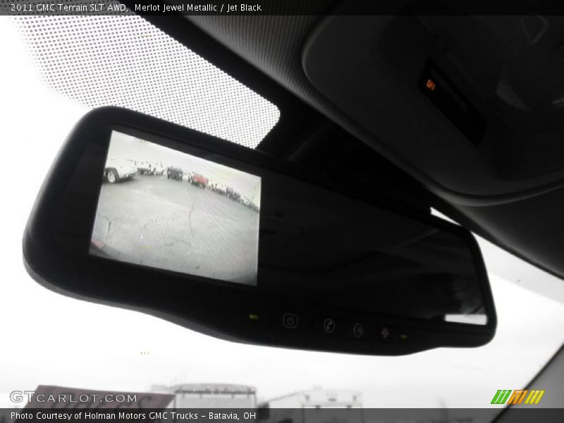 Merlot Jewel Metallic / Jet Black 2011 GMC Terrain SLT AWD