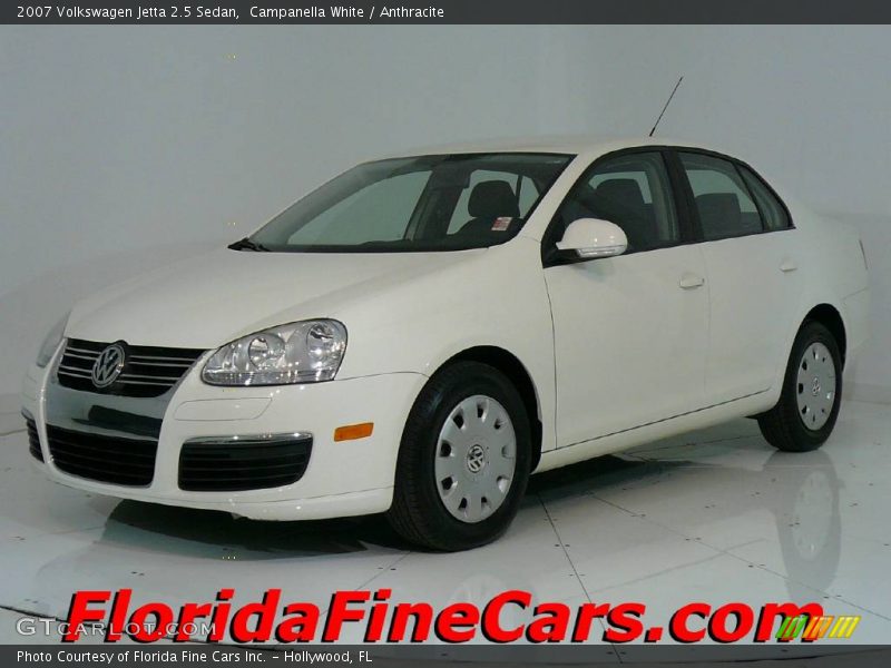 Campanella White / Anthracite 2007 Volkswagen Jetta 2.5 Sedan