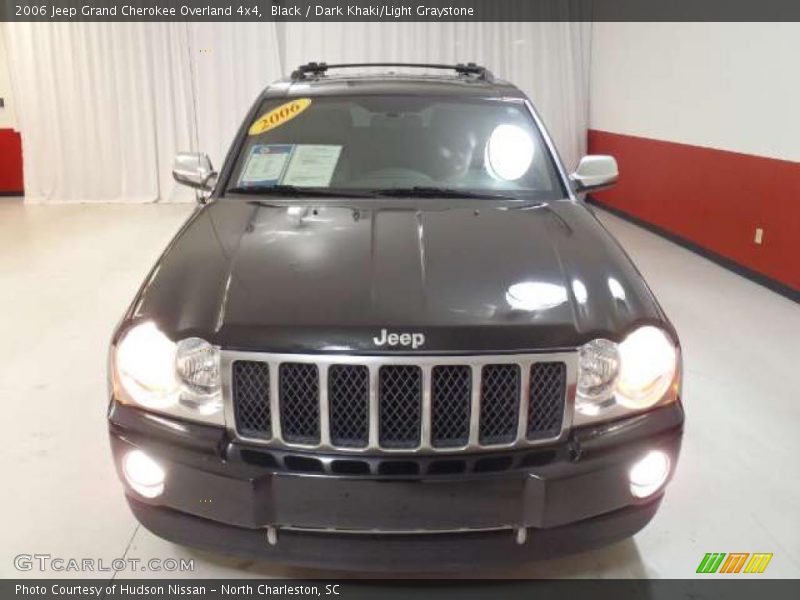Black / Dark Khaki/Light Graystone 2006 Jeep Grand Cherokee Overland 4x4