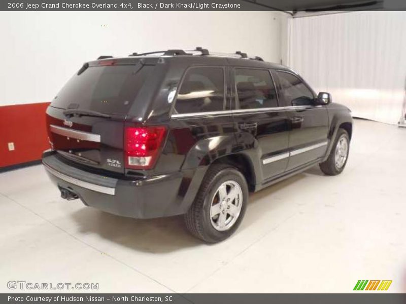 Black / Dark Khaki/Light Graystone 2006 Jeep Grand Cherokee Overland 4x4