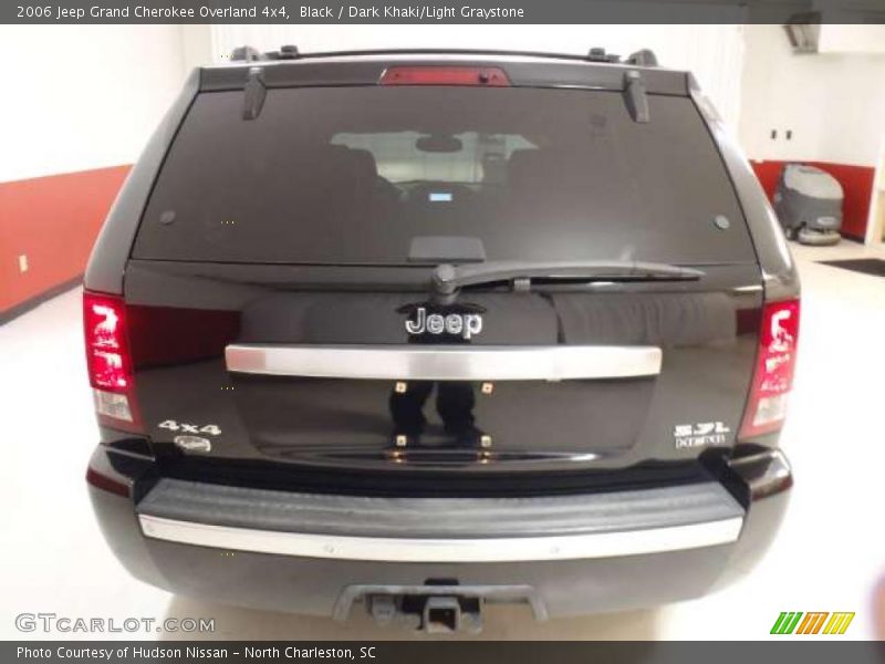 Black / Dark Khaki/Light Graystone 2006 Jeep Grand Cherokee Overland 4x4