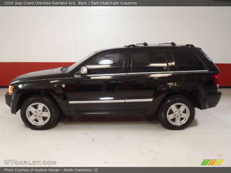 Black / Dark Khaki/Light Graystone 2006 Jeep Grand Cherokee Overland 4x4