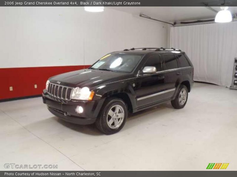 Black / Dark Khaki/Light Graystone 2006 Jeep Grand Cherokee Overland 4x4