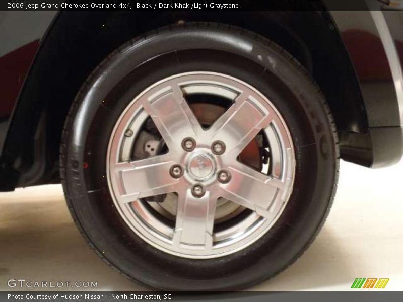 Black / Dark Khaki/Light Graystone 2006 Jeep Grand Cherokee Overland 4x4