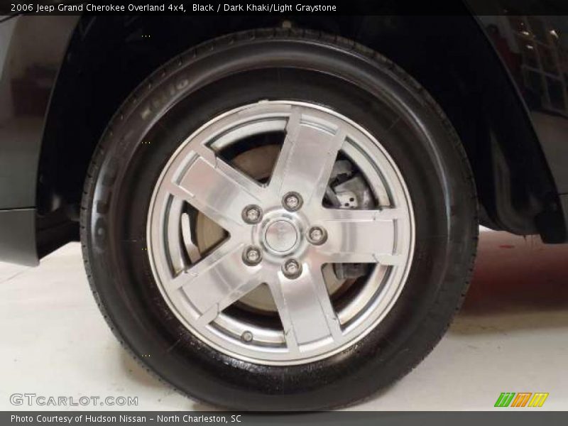 Black / Dark Khaki/Light Graystone 2006 Jeep Grand Cherokee Overland 4x4