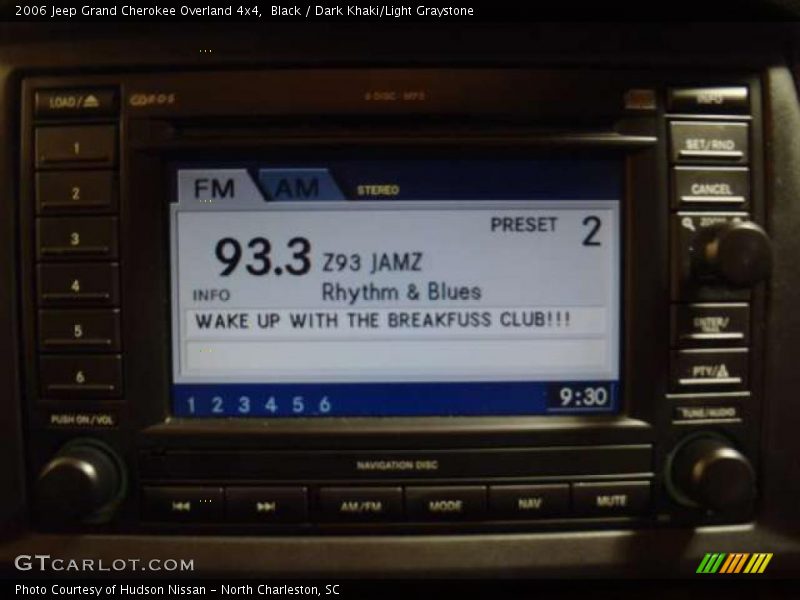 Black / Dark Khaki/Light Graystone 2006 Jeep Grand Cherokee Overland 4x4