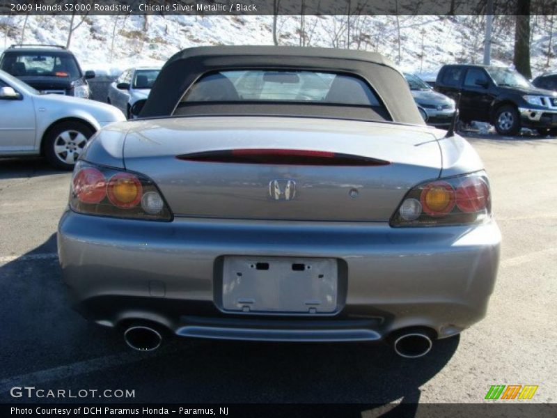 Chicane Silver Metallic / Black 2009 Honda S2000 Roadster