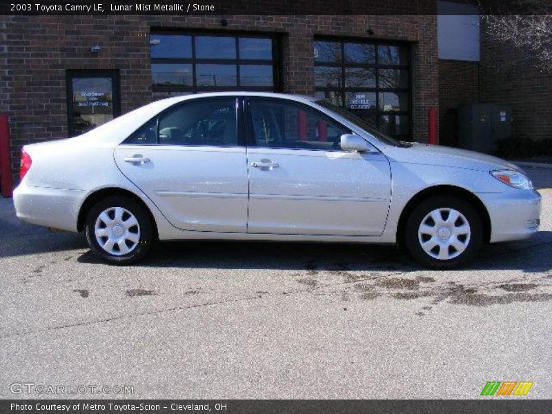 Lunar Mist Metallic / Stone 2003 Toyota Camry LE