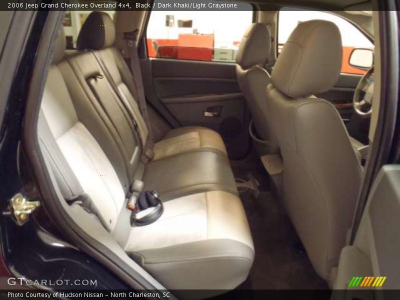 Black / Dark Khaki/Light Graystone 2006 Jeep Grand Cherokee Overland 4x4