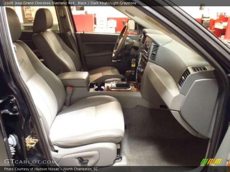 Black / Dark Khaki/Light Graystone 2006 Jeep Grand Cherokee Overland 4x4