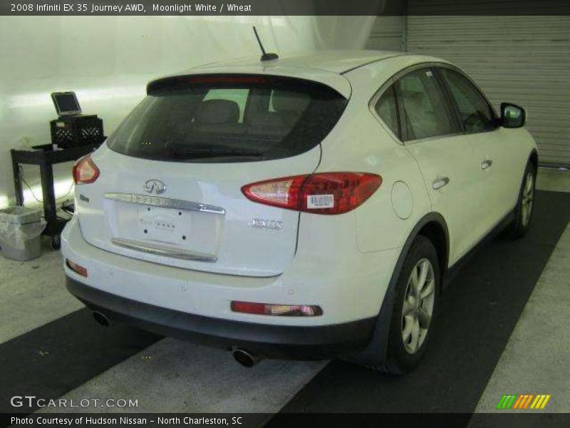 Moonlight White / Wheat 2008 Infiniti EX 35 Journey AWD