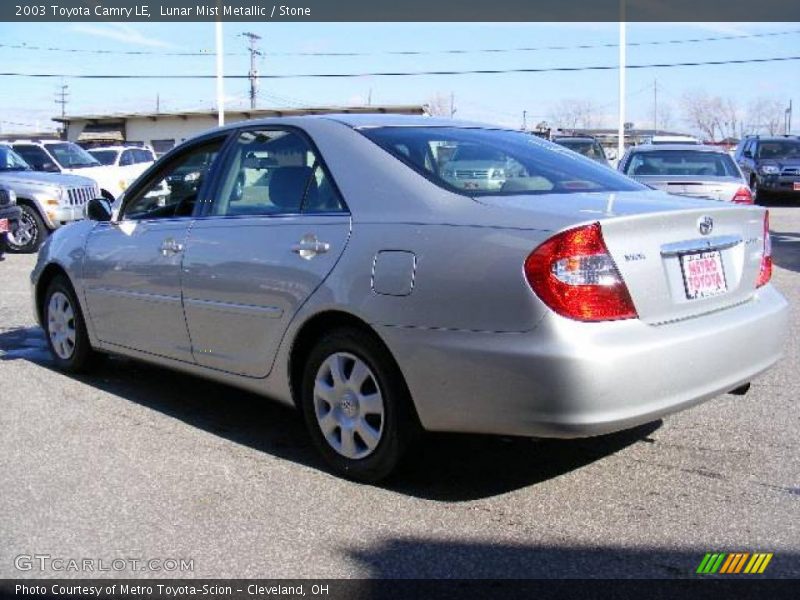 Lunar Mist Metallic / Stone 2003 Toyota Camry LE