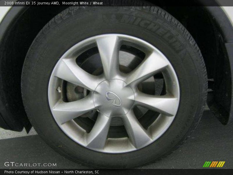 Moonlight White / Wheat 2008 Infiniti EX 35 Journey AWD